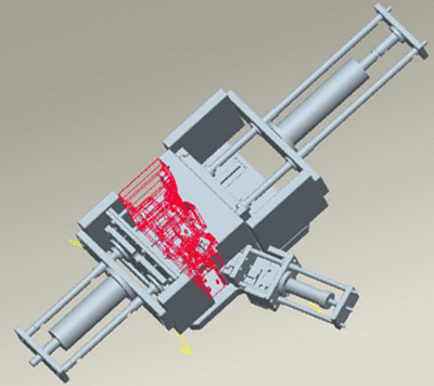 GDC Stationary die for Manifold